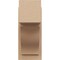 Ekena Millwork 8-in W x 14-in D x 18-in H Funston Block Rough Cedar Woodgrain TimberThane Outlooker, Primed Tan OUTUR080X14X18FST44RCPR - alternate 5